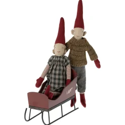 Mini Sleigh in Red by Maileg