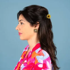 Mini Sunflower Hair Claw by Coucou Suzette