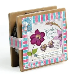 Mini Wooden Flower Press by House Of Marbles