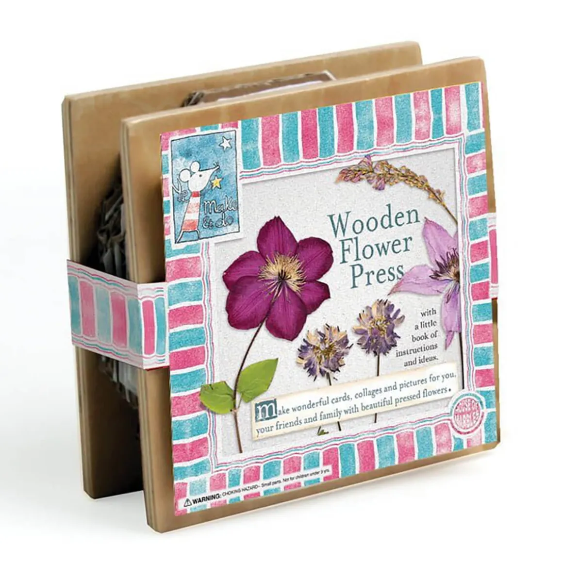 Mini Wooden Flower Press by House Of Marbles