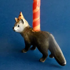 Mink Ceramic Cake Topper by Camp Hollow