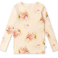 Minnie Glitter Long Sleeve Top in Horn Stars by Konges Slojd