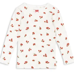 Minnie Long Sleeve Top in Rose Red by Konges Slojd