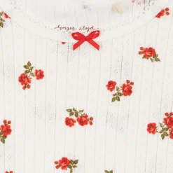 Minnie Long Sleeve Top in Rose Red by Konges Slojd
