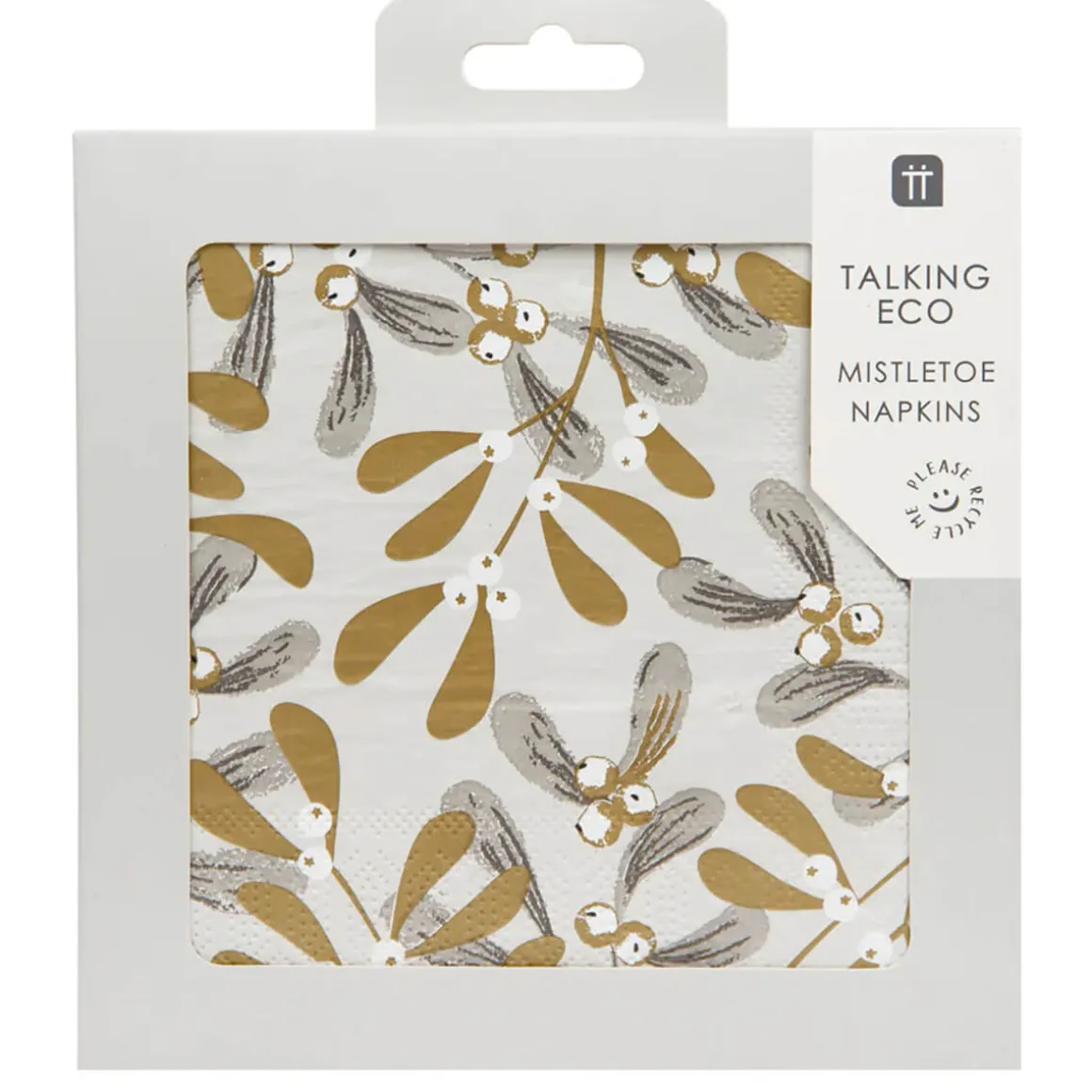 Mistletoe Paper Napkins by Talking Tables