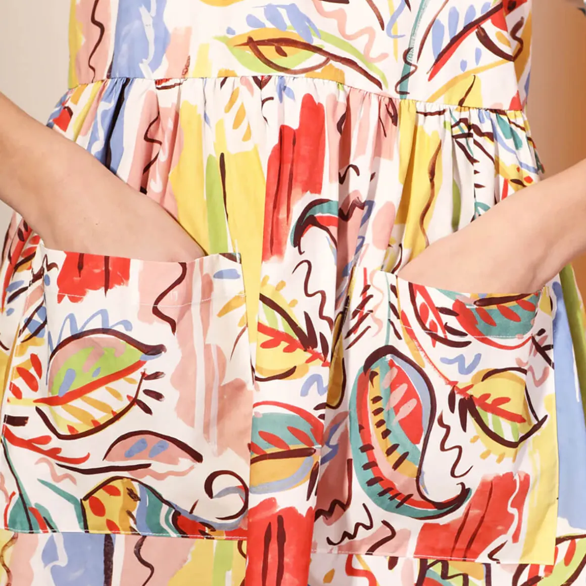 Mitch Dress in Painted Paisley by L.F.Markey - Last Ones In Stock - UK 8-10