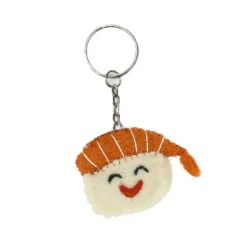 Mixed Sushi Keyrings by Fiona Walker