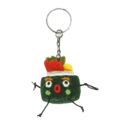 Mixed Sushi Keyrings by Fiona Walker