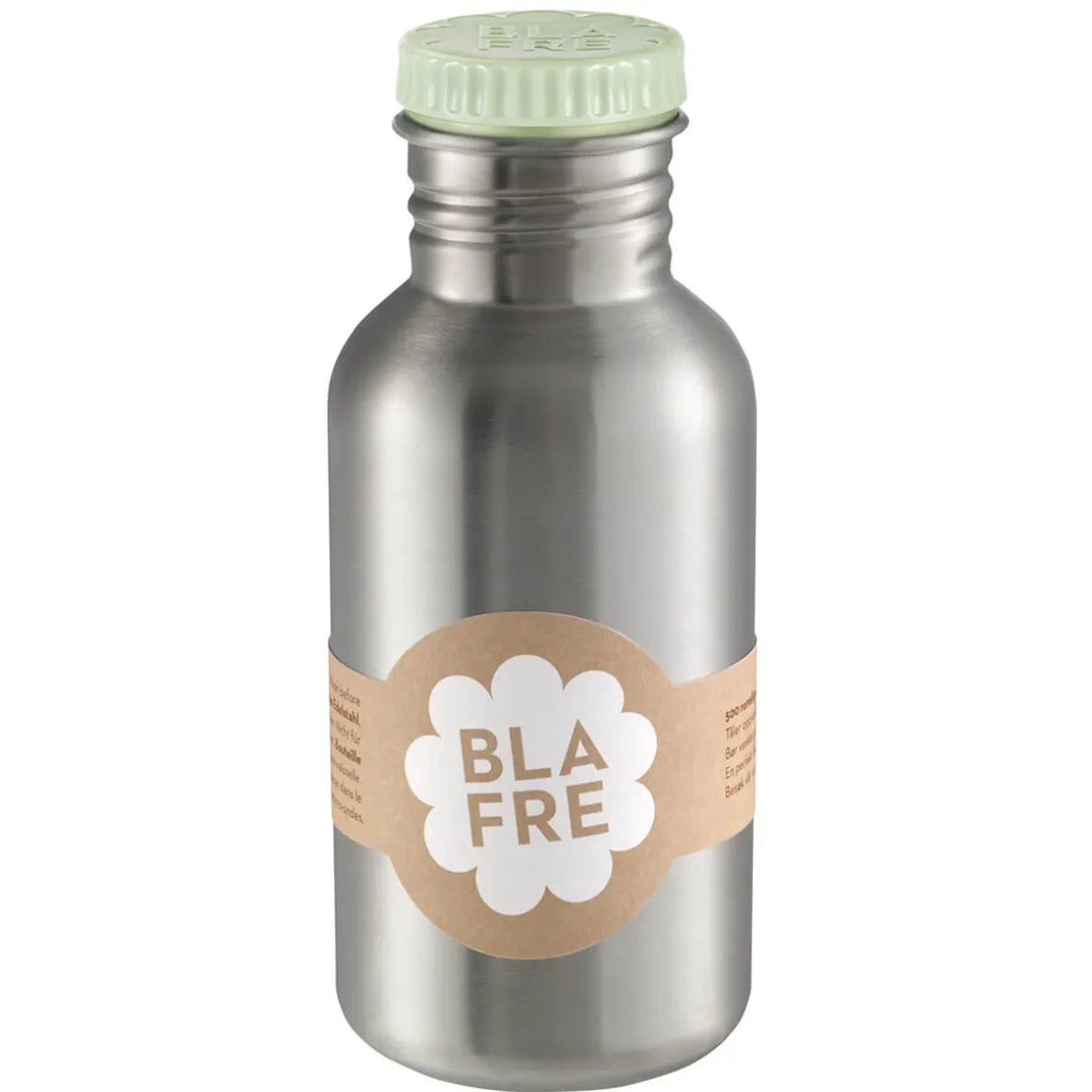 500ml Steel Bottle in Light Green by Blafre