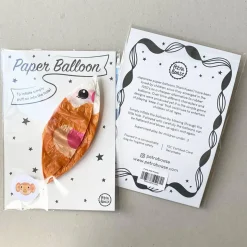 Monkey Japanese Paper Balloon by Petra Boase