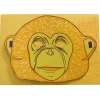 Monkey Mask Greetings Card by East End Press