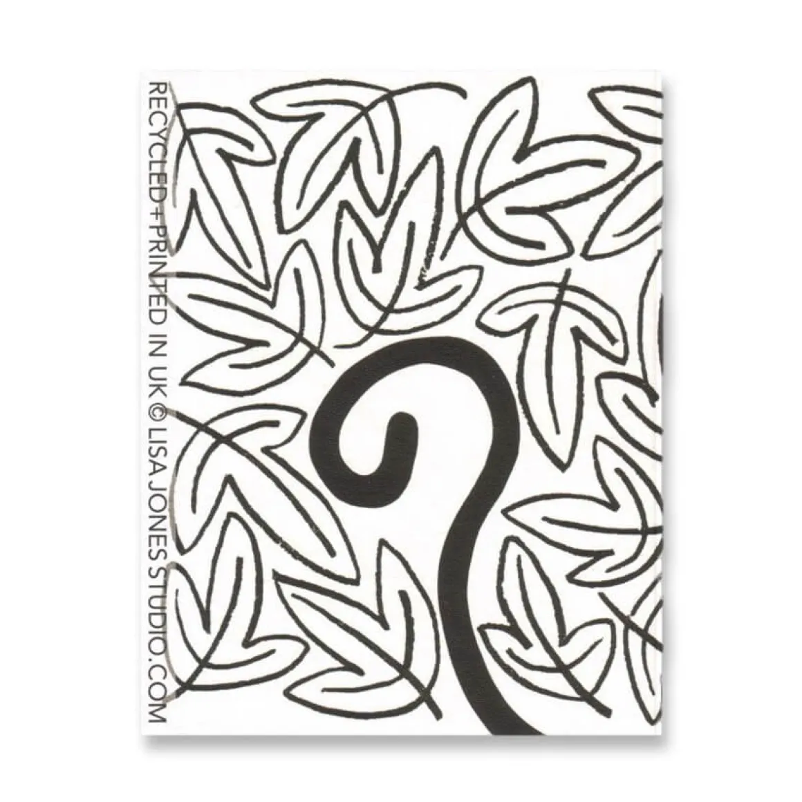 Monkey Mini Greetings Card by Lisa Jones Studio