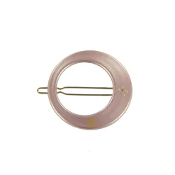 Moon Hair Clip in Pink by Bon Dep