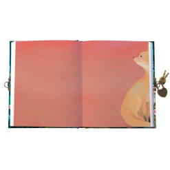 Moonlit Meadow Lockable Notebook by Roger La Borde