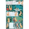 Moonlit Meadow Sticker Labels Sheet by Roger La Borde