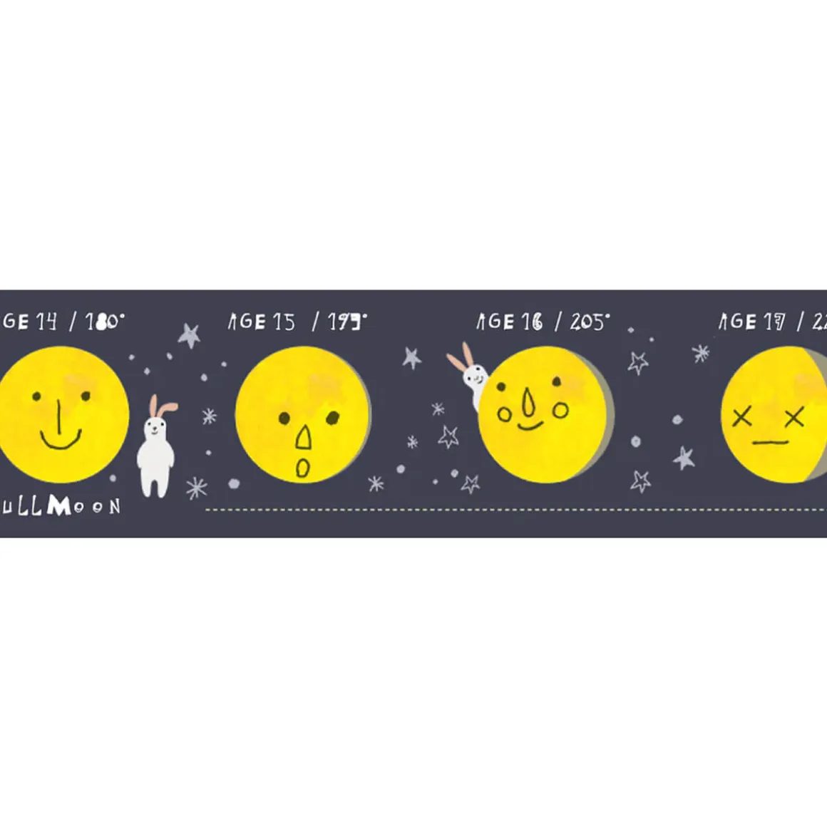 Moon 15mm MT For Kids Washi Tape by MT Japan