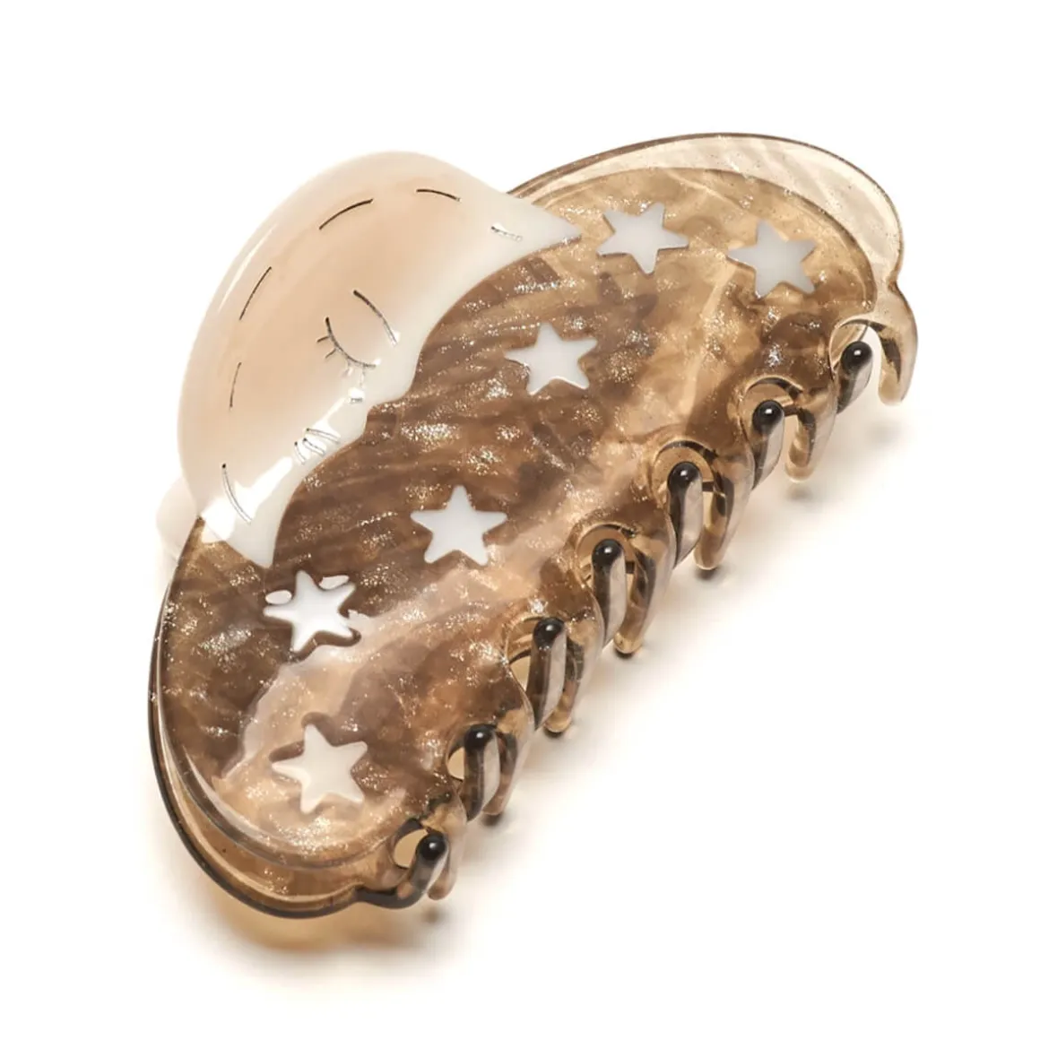 Moon & Stars Astrology Hair Claw by Winona Irene