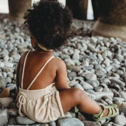 Morio Shortalls in Mineral by Mabli