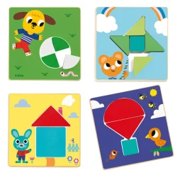 Mosaic Tangram Game by Djeco