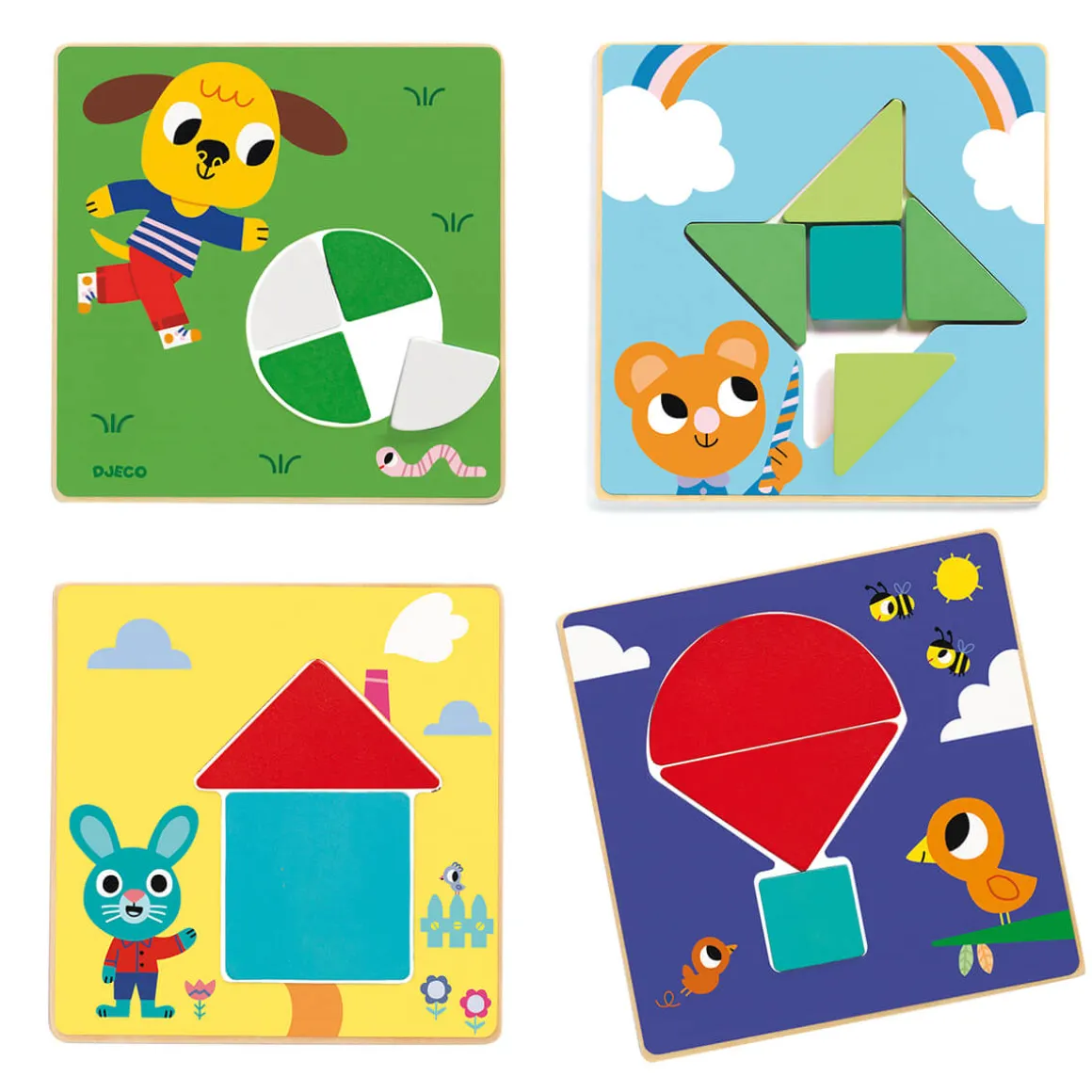 Mosaic Tangram Game by Djeco