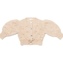 Moss Cardigan in Oatmeal by Lali - Last Ones In Stock - 3-4 Years