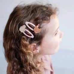 Mother Hen And Chicks Clic Clac Hair Clips by Mimi & Lula