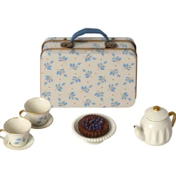 Mouse Afternoon Treat in Blue Madeleine by Maileg