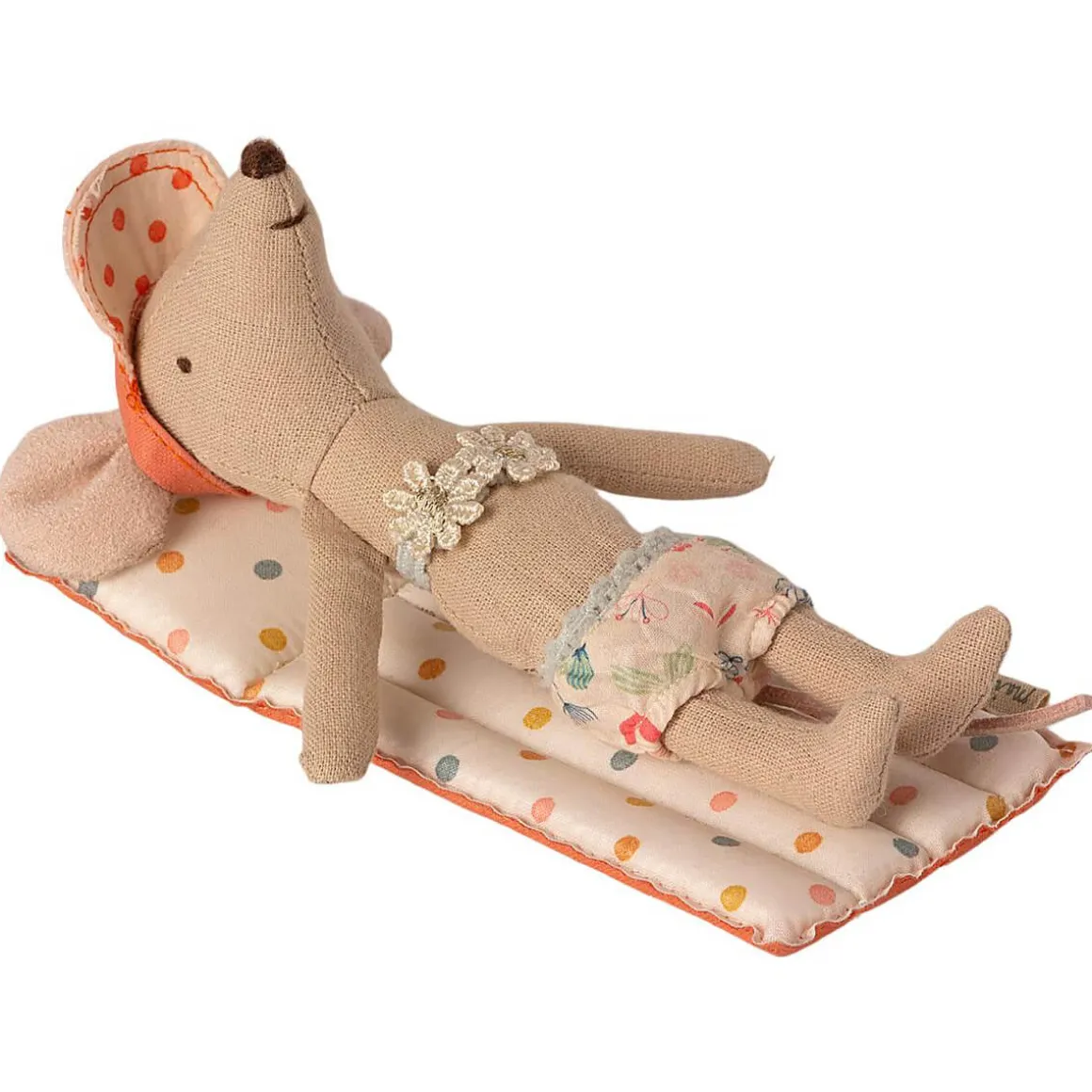 Mouse Air Mattress in Multi Dot by Maileg