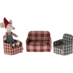 Mouse Chair in Green by Maileg
