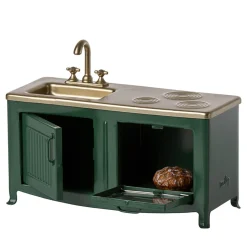 Mouse Kitchen in Dark Green by Maileg