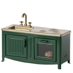 Mouse Kitchen in Dark Green by Maileg