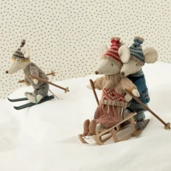 Mouse Sled by Maileg