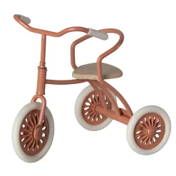 Mouse Tricycle and Garage in Coral by Maileg