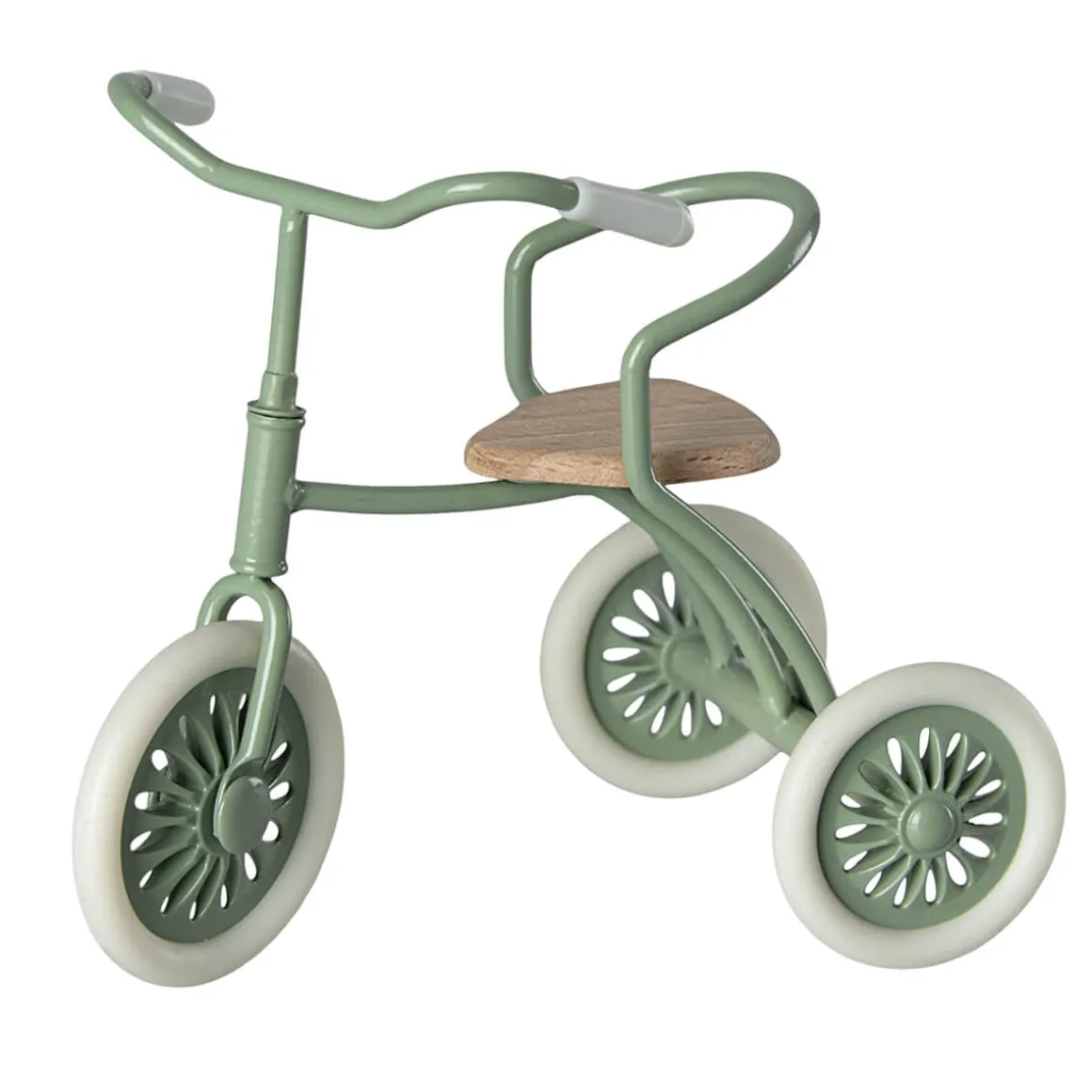 Mouse Tricycle and Garage in Green by Maileg