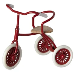 Mouse Tricycle and Garage in Red by Maileg