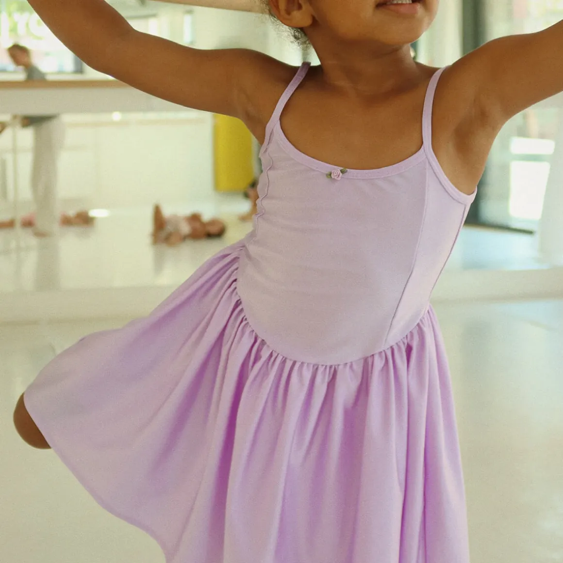 Mousse Dress in Lavender Purple by Konges Slojd