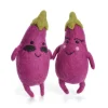 Mr and Mrs Aubergine Felt Toy by Amica