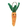 Mr Carrot Keyring by Felt So Good
