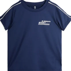 MR Sport Drapy T-Shirt in Blue by Mini Rodini