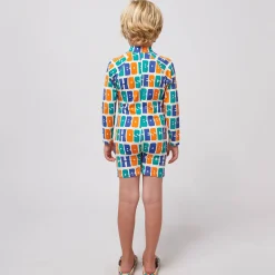 Multicolour All Over Swim Overall by Bobo Choses