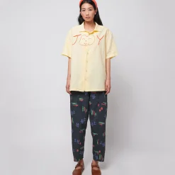 Multicolour Artwork Print Cocoon Pants by Bobo Choses Womenswear