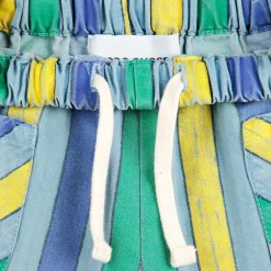 Multicolour Stripe Denim Baby Pants by Bobo Choses