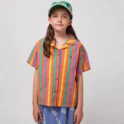Multicolour Stripes Shirt by Bobo Choses