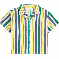 Multicolour Stripes Terry Shirt by Bobo Choses