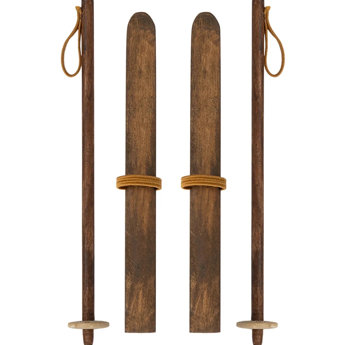 Mum and Dad Ski Poles by Maileg