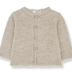 Musha Cardigan in Beige by 1+ in the Family