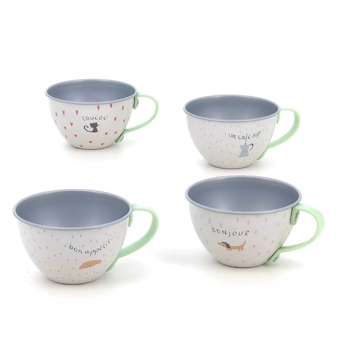 Musical Metal Tea Set by Vilac