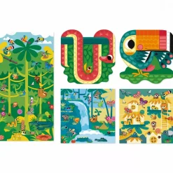 My Arts & Crafts Creative Jungle Stickers Set by Janod
