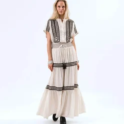 Mya Shirt in Creme by Lollys Laundry