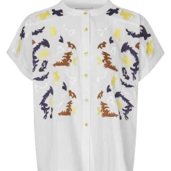 Mya Shirt in White by Lollys Laundry